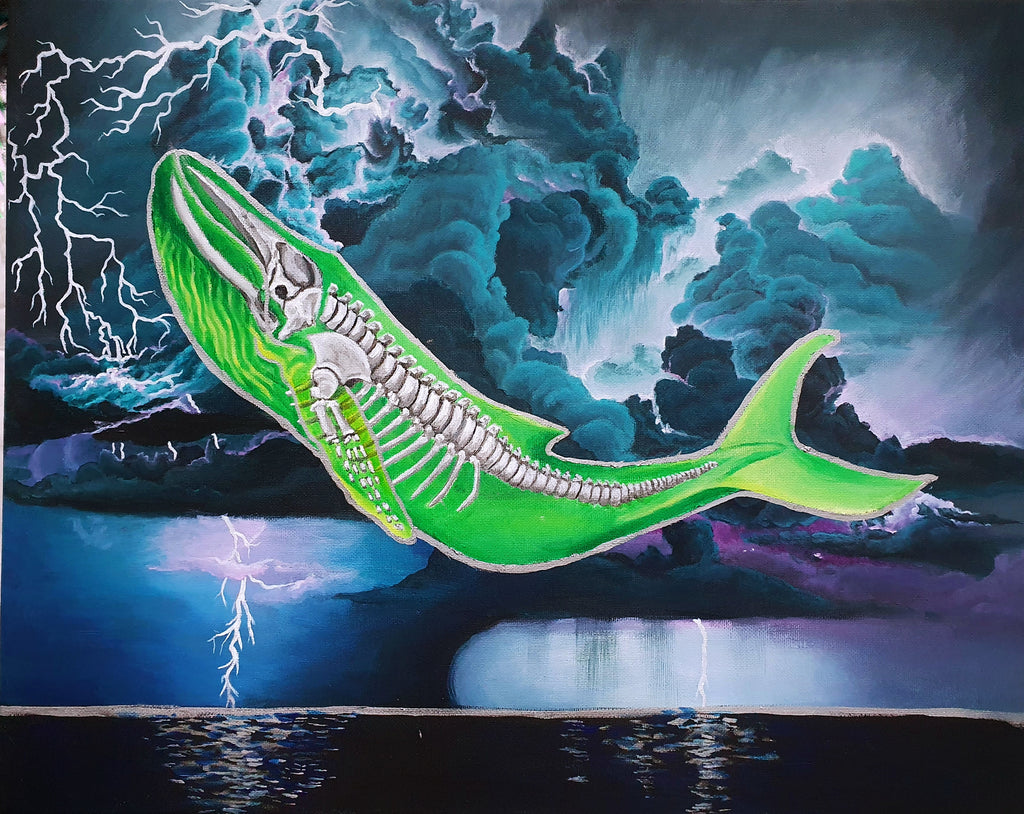 Ghost Whale Crow & Pebble