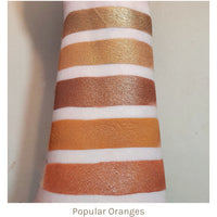 Eyeshadow Half-Size Bundles Popular Oranges