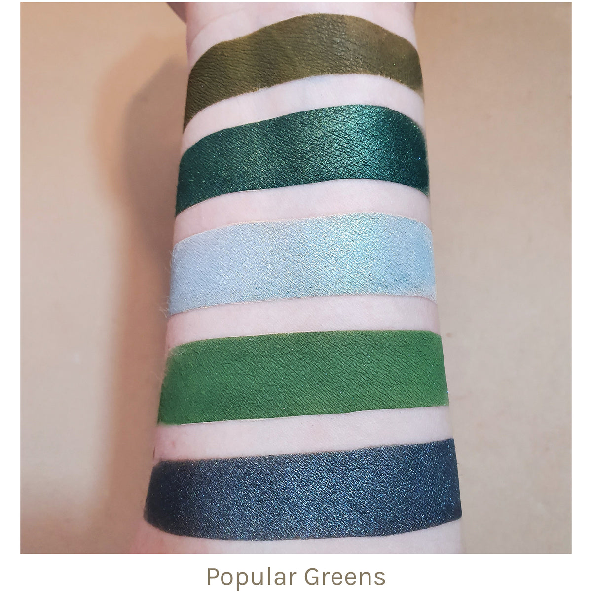 Eyeshadow Half-Size Bundles Popular Greens