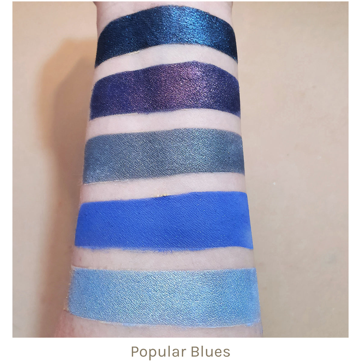 Eyeshadow Sample Bundles Popular Blues