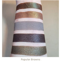 Eyeshadow Sample Bundles Popular Browns